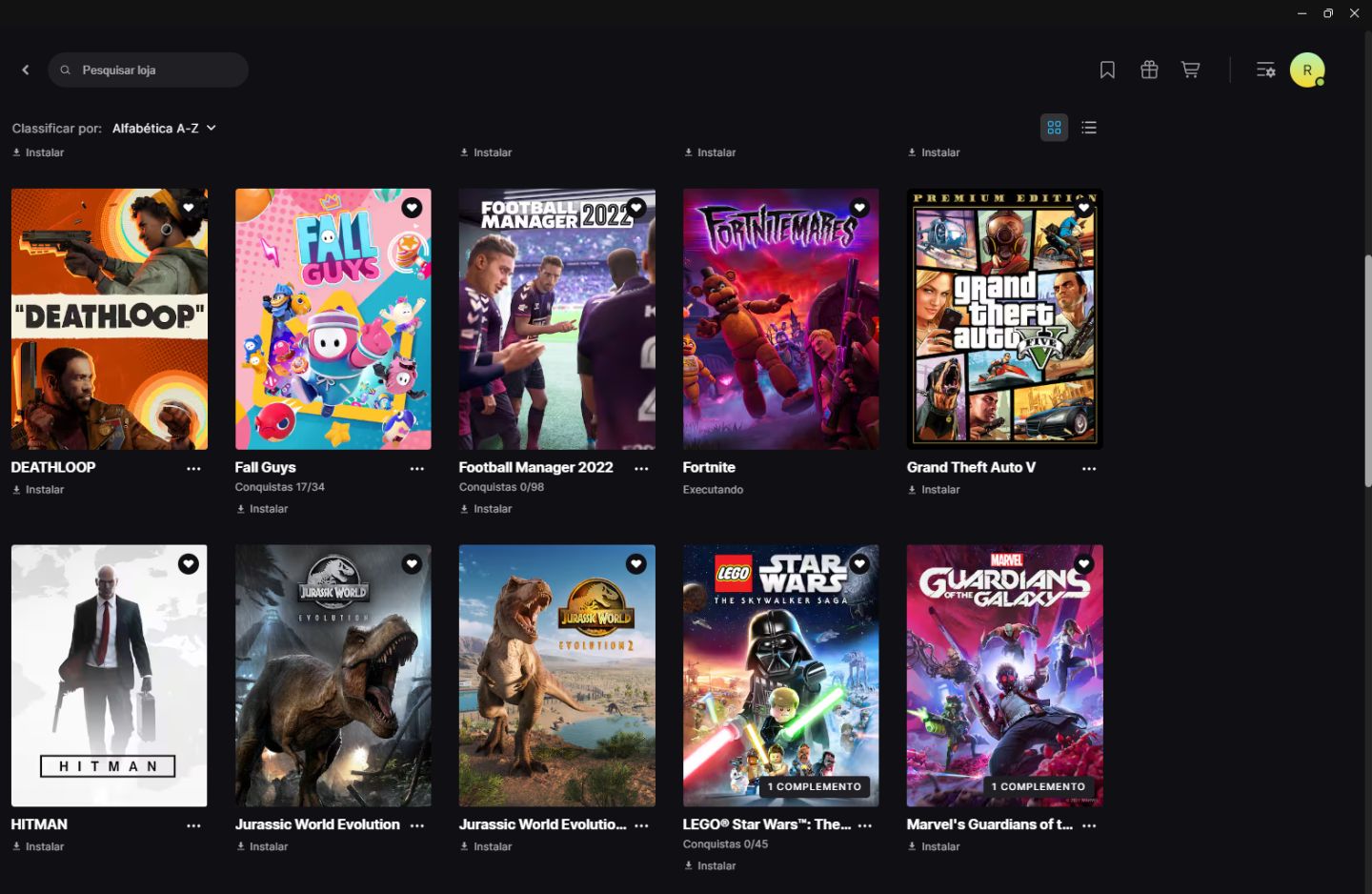 Conta Epic Games (Full Acesso) + Skins Fortnite