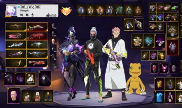 Contas Free Fire | Contas FF com Itens Raros, Angelical e Emotes