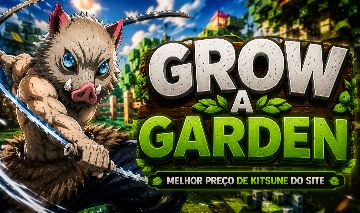 Grow a Garden PETS E TOKENS. MELHOR PREÇO DE KITSUNE