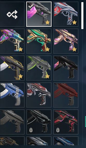 Conta de valorant com sheriff arcane e mt skin