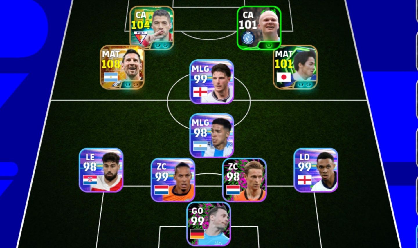 CONTA COM NOVO MESSI E SUÁREZ
