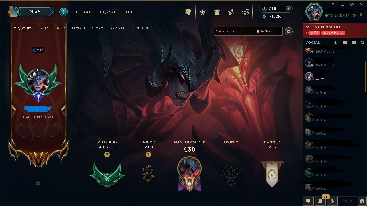 CONTA VALORANT E LOL COM CHAMPIONS 2024 E FACA 2025 COM MAIS DE 2K GASTOS