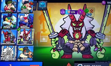 CONTA Brawl Stars - Muitos itens raros