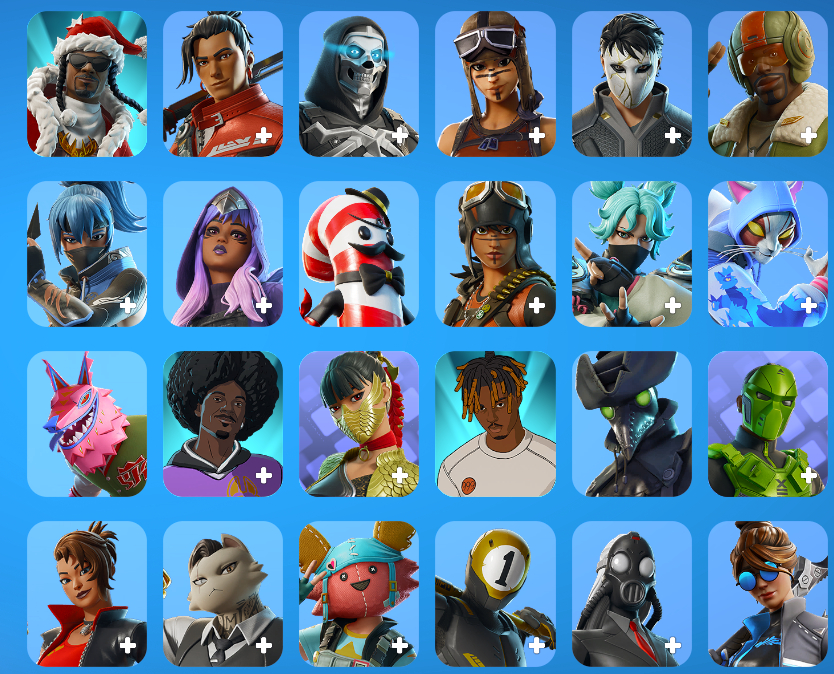 Conta Fortnite com +600 skins