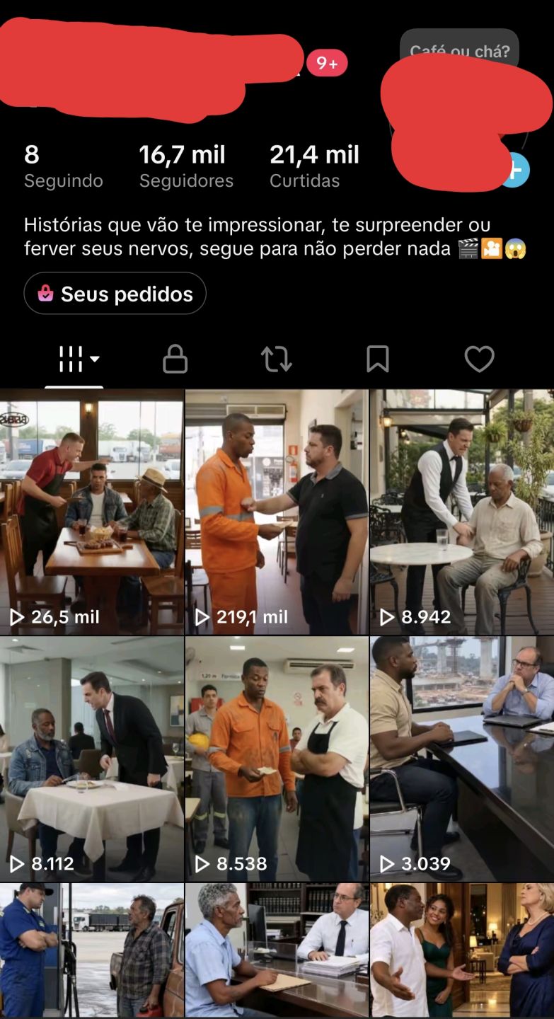 Conta TikTok 16.7k Seguidores - 100% Sem Documento Verificado