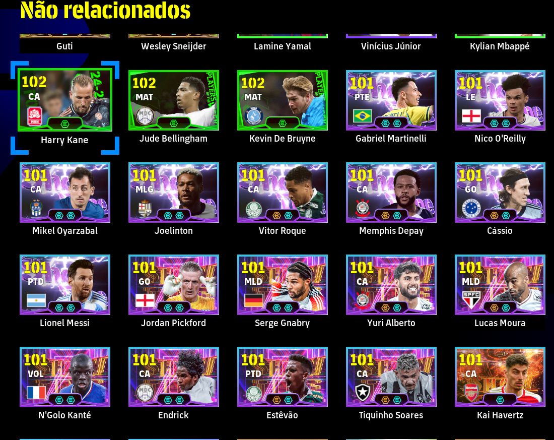 CONTA EFOOTBALL PC / MOBILE CHEIO DE EPICOS E BIG TIME SHOW TIME !!