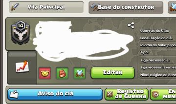 Clã lvl 14 Clash of Clans