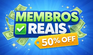 Discord Membros Reais (PROMOÇÃO 50% OFF) - ENTREGAR AUTOMÁTICA| Membros Online