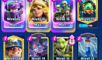 CONTA DE CLASH ROYALE DECK DE MEGA CAVALEIRO ///// FULL ACESSO
