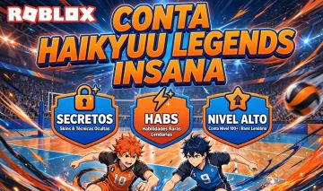 Conta VOLLEYBALL LEGENDS NÍVEL 223 | 9 ESTILOS SECRETOS