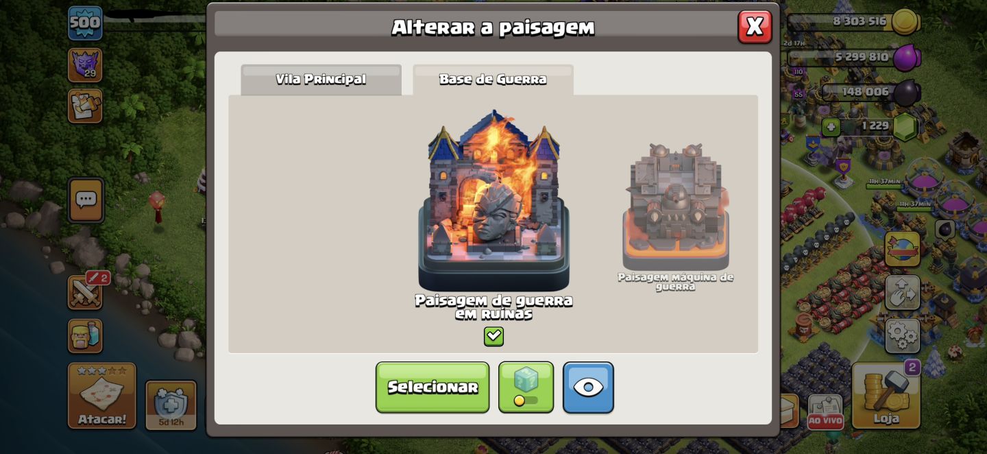 CONTA NÍVEL 500 CLASH OF CLANS 100% FULL (A MAIS RARA DO MERCADO HOJE)
