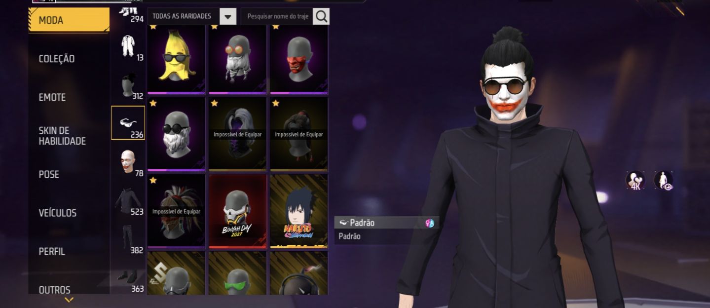 CONTA GEMADA PRIME 6 FULL JUJUSTSU