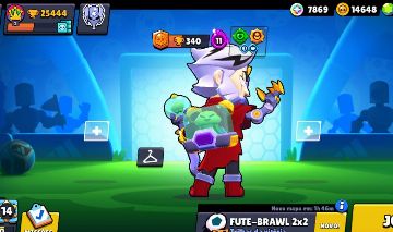 BRAWL STARS/ 25444 TROFÉU/ 7 SKIN LENDÁRIA/70 BRAWL
