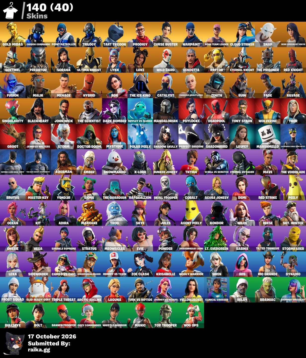 Conta fortnite rara machado leviatã