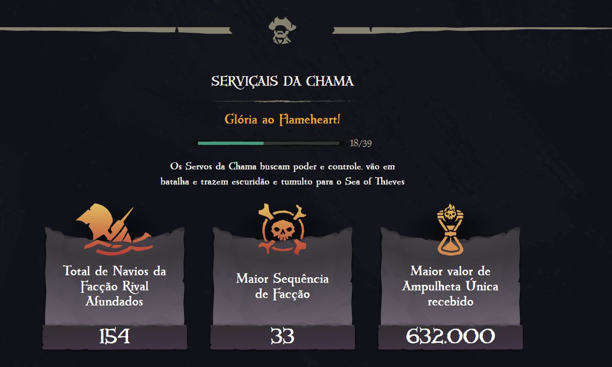 CONTA SEA OF THIEVES | 245 TWITCH DROPS | OBSIDIAN | SKELETON CURSE