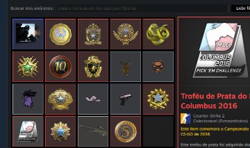 Conta cs2 prime + trofeu