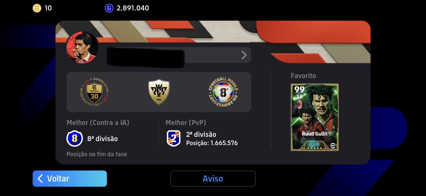 CONTA EFOOTBALL NOVO MESSI BARCELONA 20-21 DO PACK E GULLIT APELÃO!!!