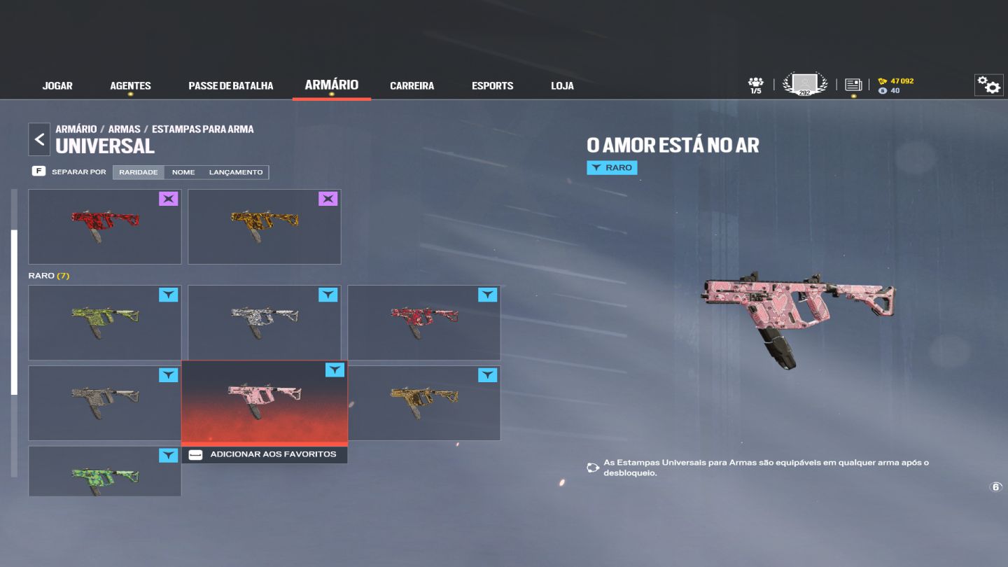 Conta nivel 292 desde 2016 com skins raras para pc, aceito negociacao