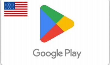 GIFT CARD GOOGLE PLAY / CARTÃO GOOGLE PLAY / SALDO GOOGLE PLAY - USA / DÓLAR