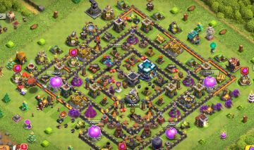 CONTA CLASH OF CLANS CV13 | EVOLUÍDA | Parei de joga!!