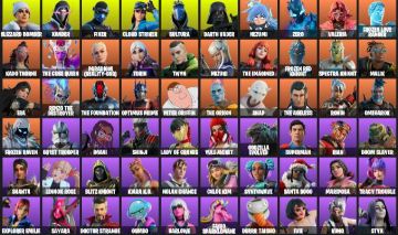 CONTA FORTNITE - 183 SKINS FULL | PODE ALTERAR E-MAIL | Zero, Blizzard, Styx