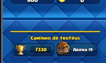 Conta clash royale arena 19