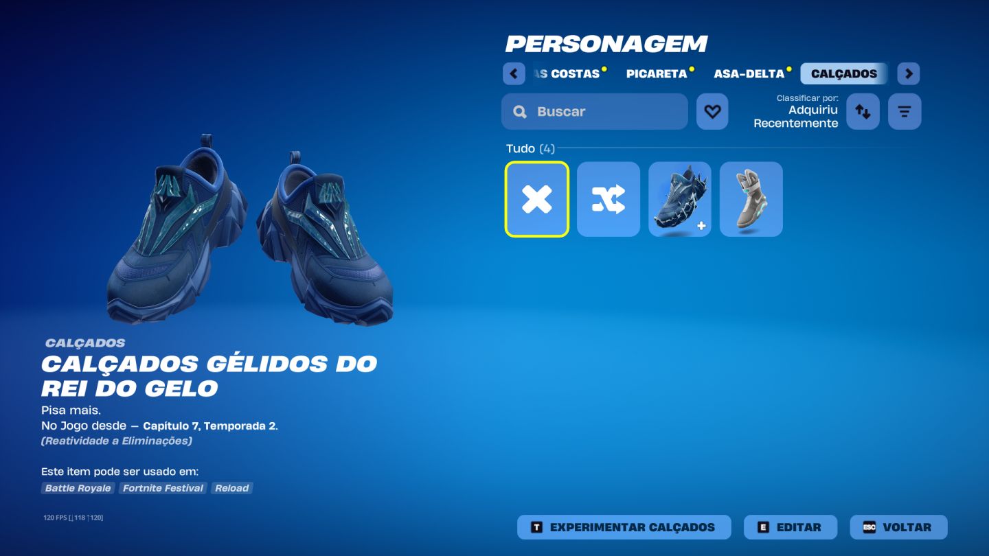 Conta Fortnite 187 skins + Royale Knight + Wingman + Omega