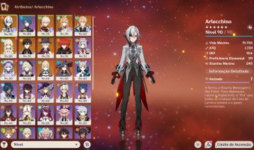 [Ar 55 - 11X T5] Arlecchino C1 + Bis, lyney + Bis e Mais T5 Limitados [America]