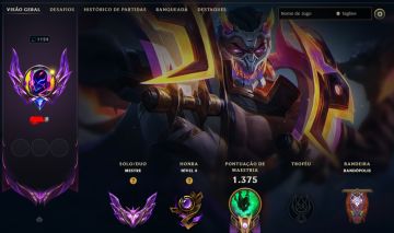 Conta main a venda