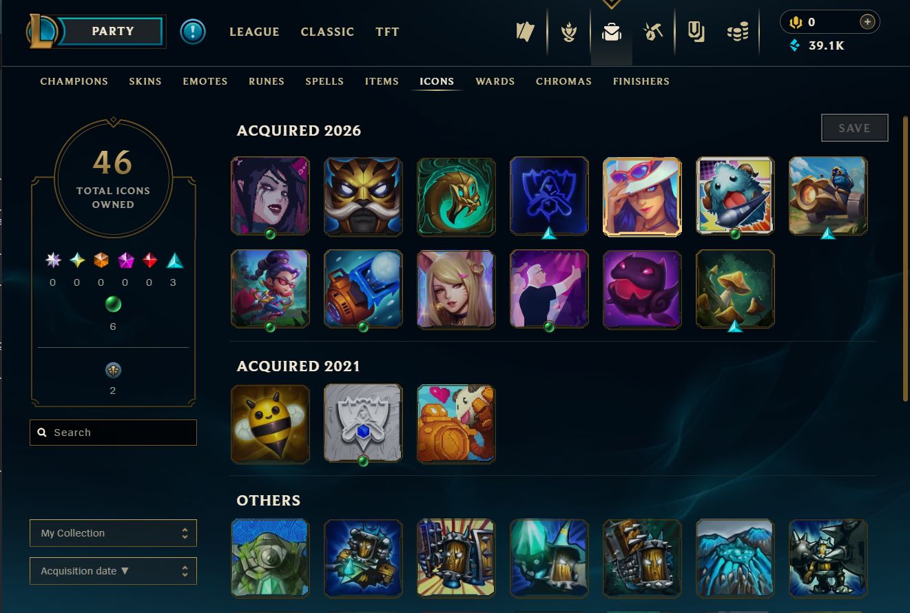 CONTA LOL MASTER 204 PDL | 58% WR | TROCA NICK DISPONIVEL | 49 SKINS | 39K EA