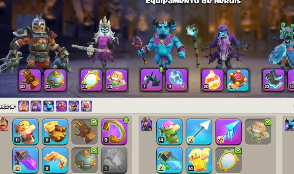 CV18 - COM MUITAS SKINS