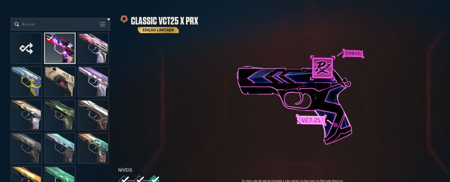Conta valorant com skin champions 2023
