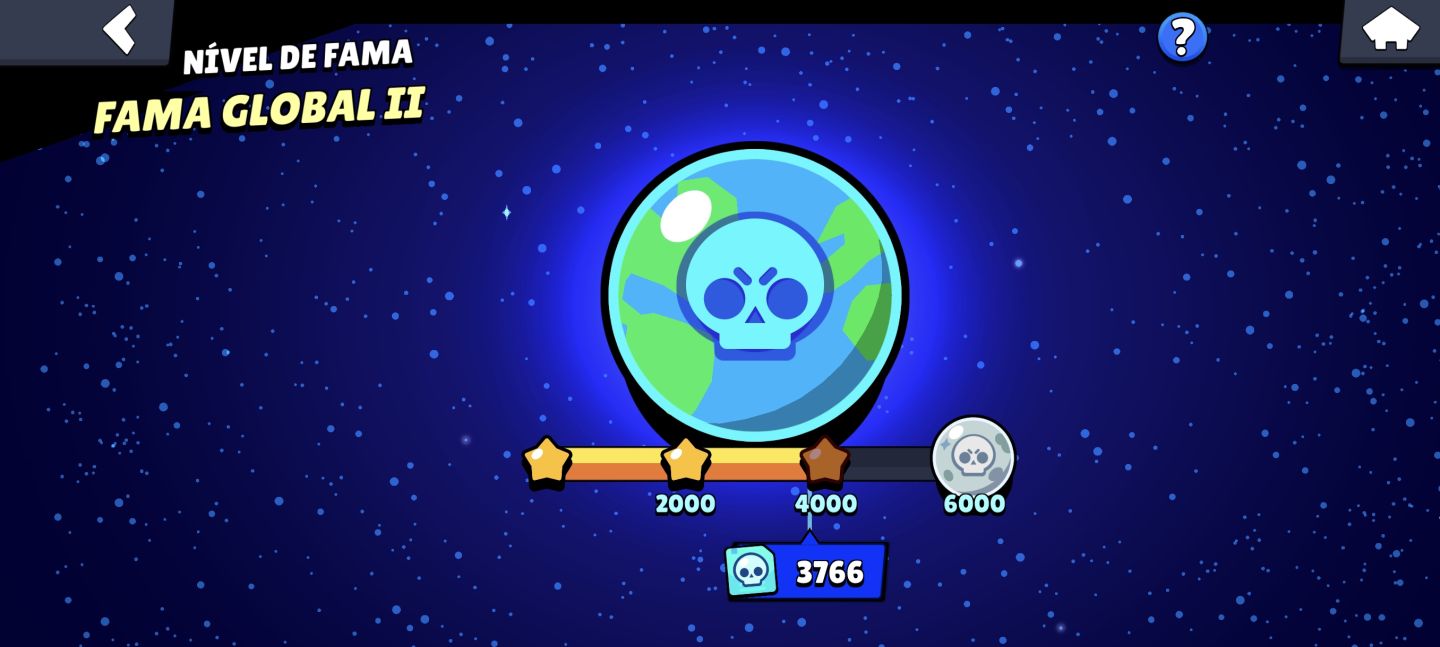 Conta de Brawl Star com muitas skins boas e Prestígio 3 (preço negociável!)