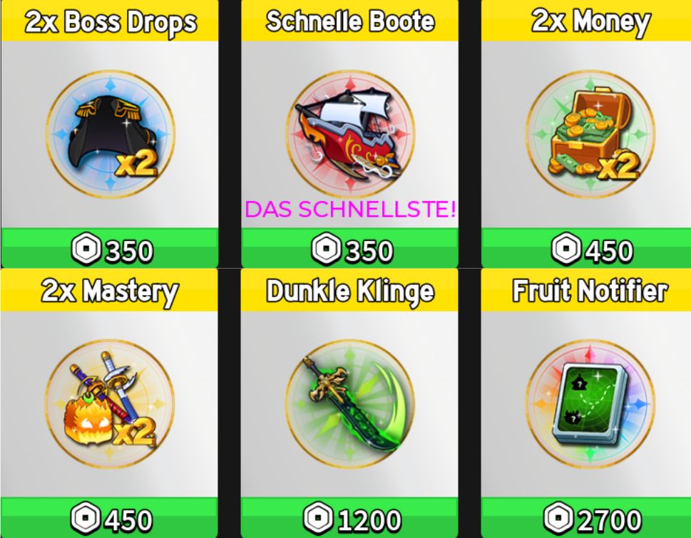 Conta de Blox Fruits Full com 6 Perm Tiger, Venom, Kitsune e Todas as gamepass