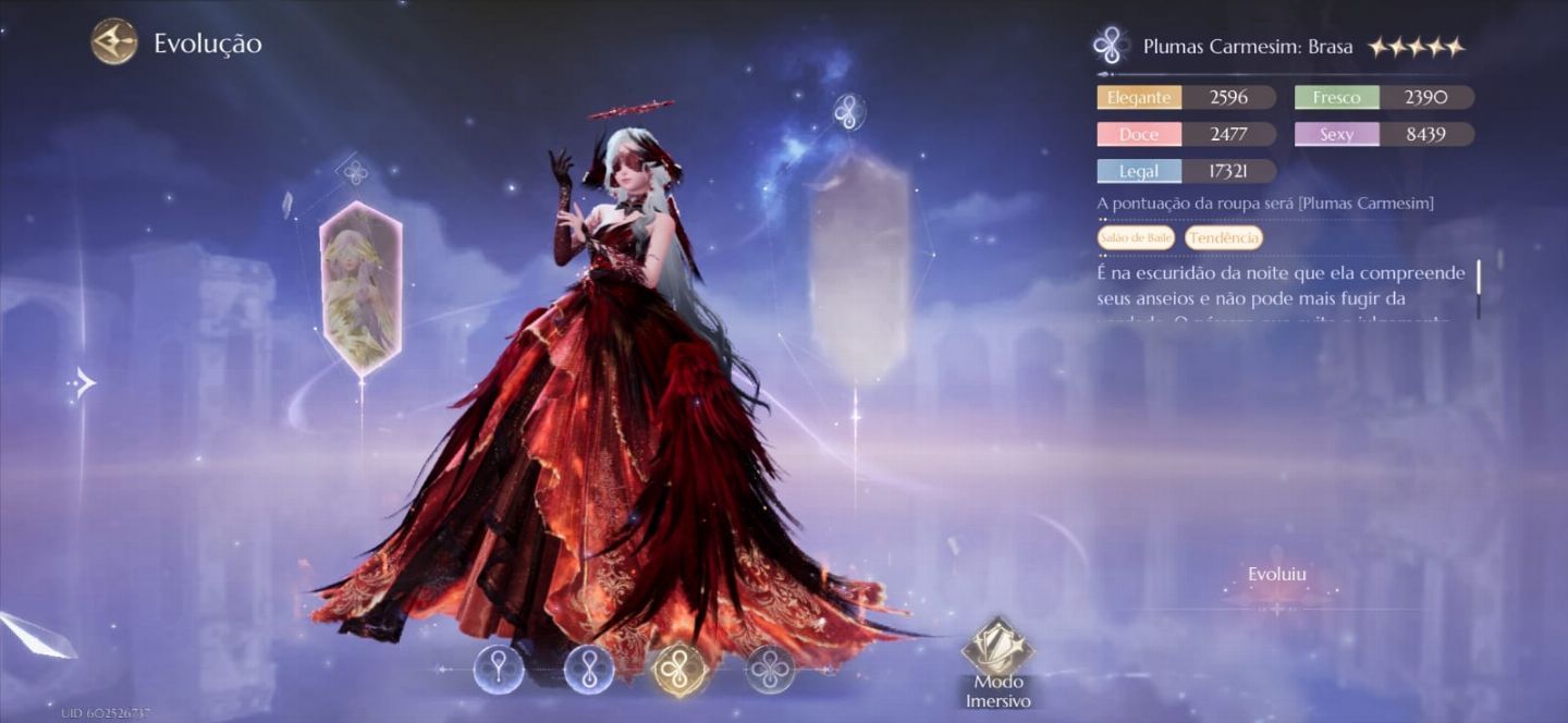 Conta Endgame - Infinity Nikki 16 sets completos + Looks Milagrosos + 4 inc.
