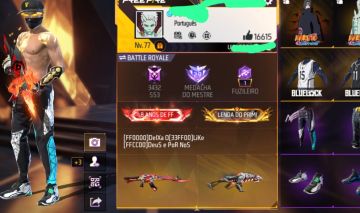 CONTA DE FREE FIRE PRIME 8 COM 2 PASSE E MUITO MAIS (LEIA A DESCRIÇÃO)