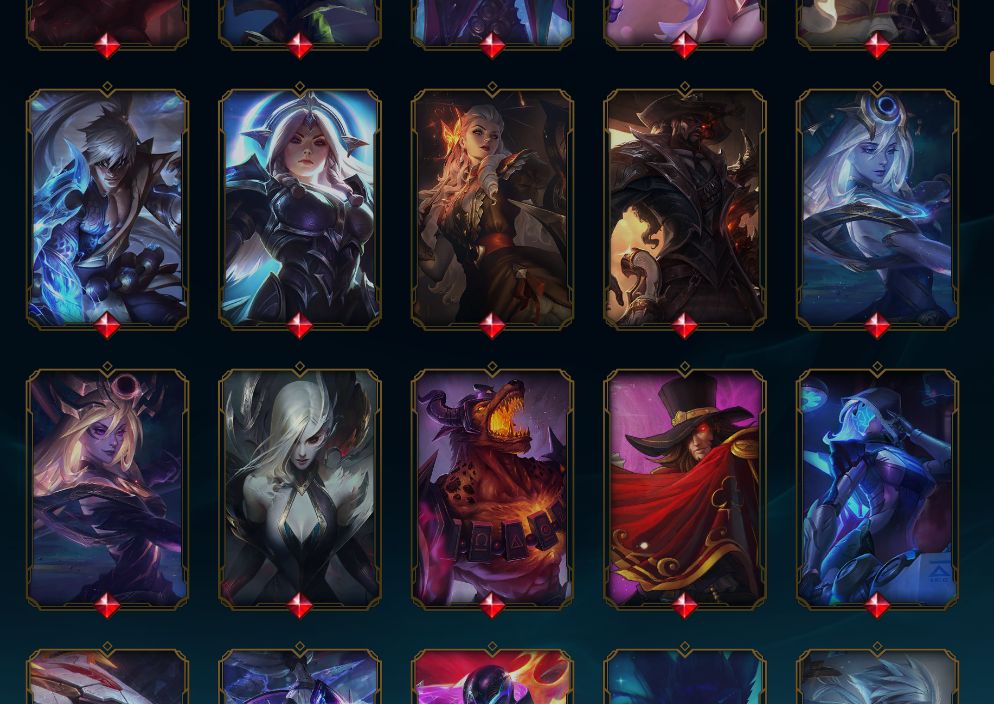 [ VENDA DE CONTA de LOL ] com mais de 300 skins !!!