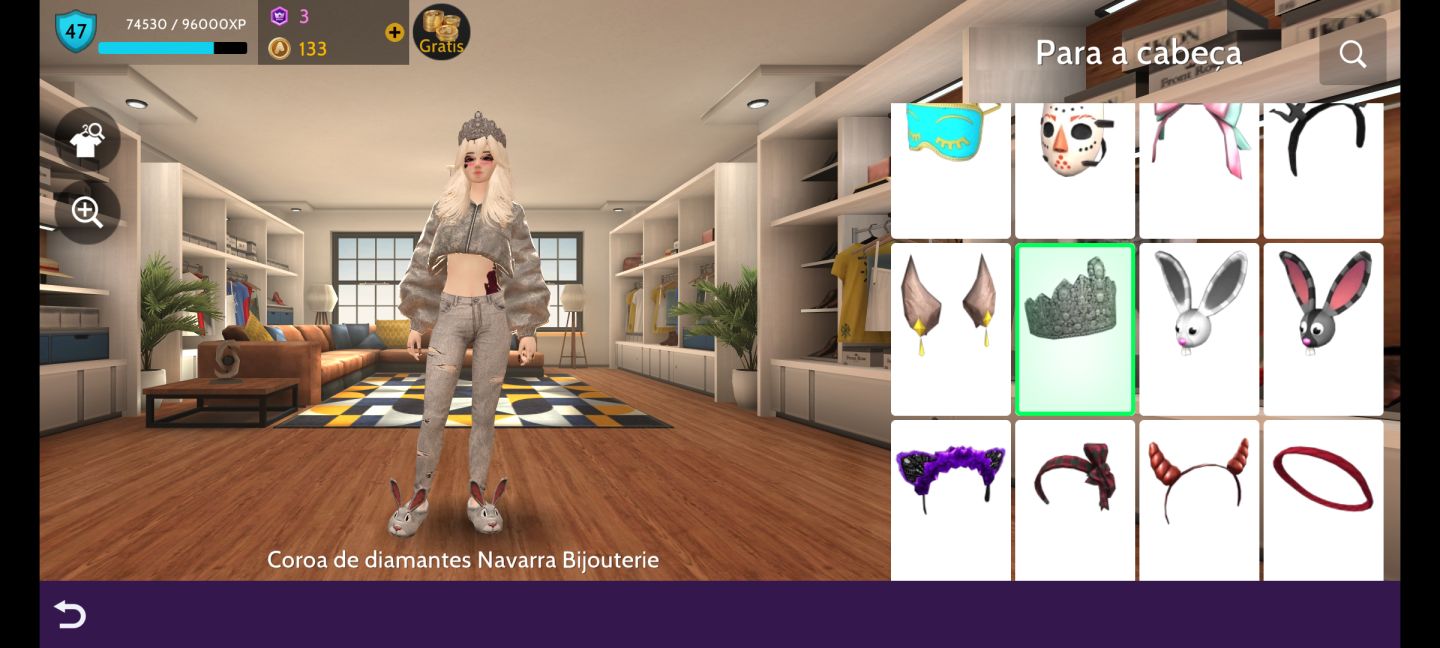 CONTA DE AVAKIN 7 ANOS NV47 ITENS RAROS E+