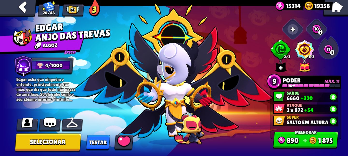 BRAWL STARS: CONTA MUITO RARA DE 2019!