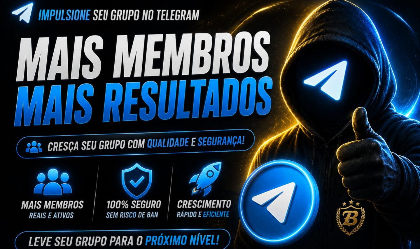[MAIS POPULAR DO SITE] Telegram Membros , Visualizações, Reações + Brinde