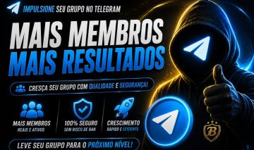 [MAIS POPULAR DO SITE] Telegram Membros , Visualizações, Reações + Brinde