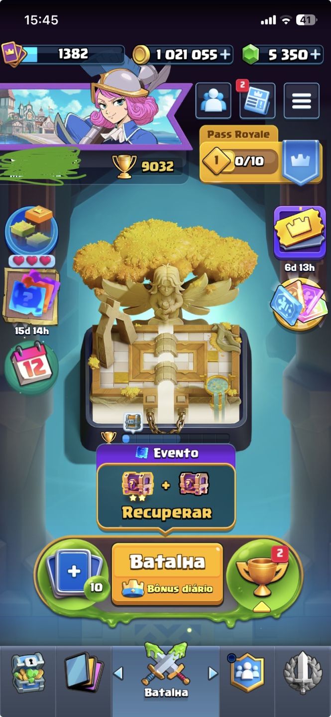 Conta Intermediária de Clash Royale