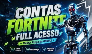 CONTA RARA DE FORTNITE