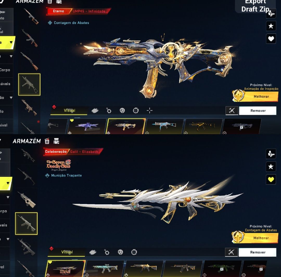 Conta BloodStriker | Armas Eterna | Armas Ultra | Skins de colab e Muito Mais