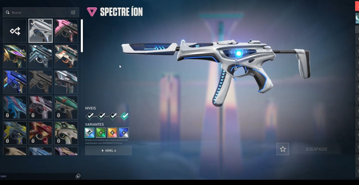Conta Valorant com skins prestigiadas e conta antiga