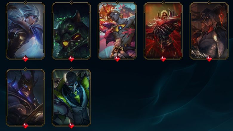 MINHA CONTA PARA TER UMA AJUDA!! tenho a skin dj sona e croma mitico do zed