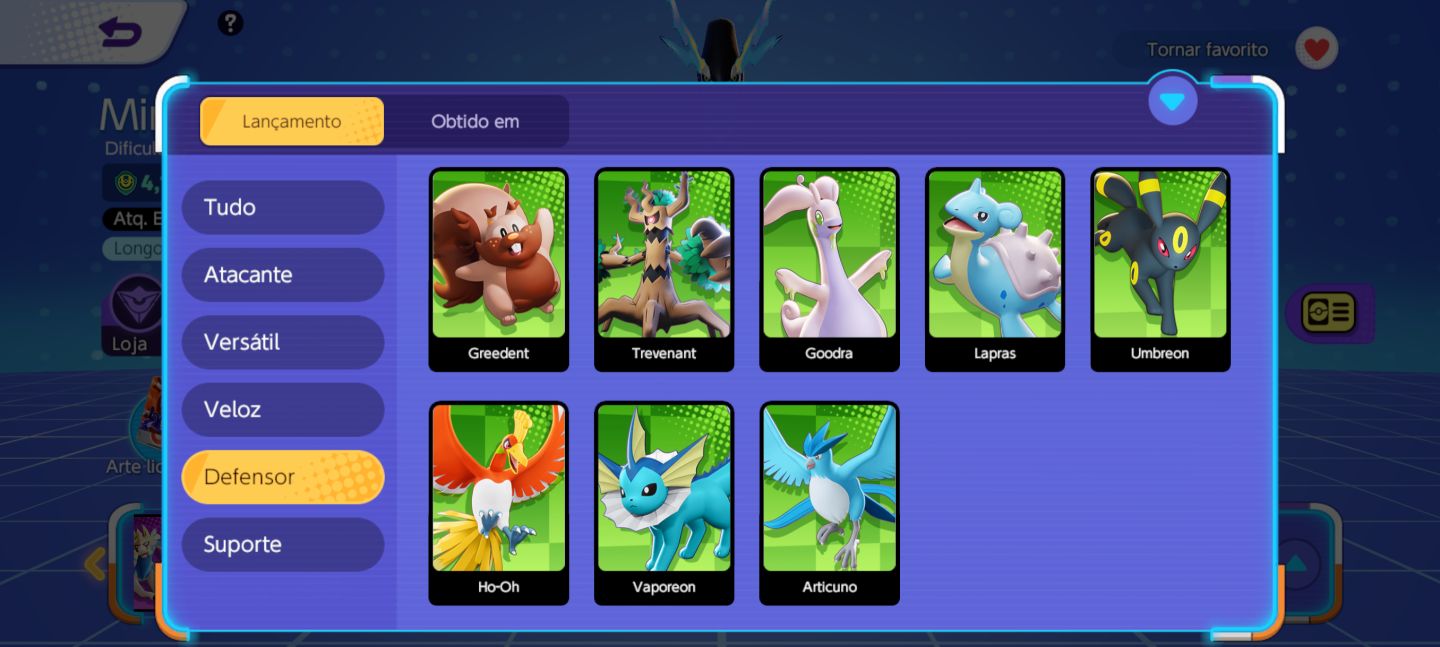 CONTA POKEMON UNITE LVL 61 RARA 2021