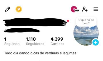 TIKTOK 1k CONTA BÁSICA