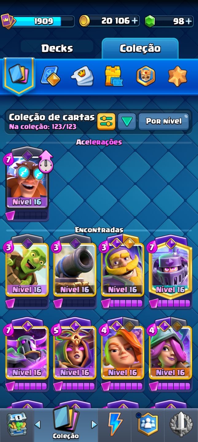 CONTA CLASH ROYLE UPADA! PREÇO A BAIXO PRA SAIR HJ!