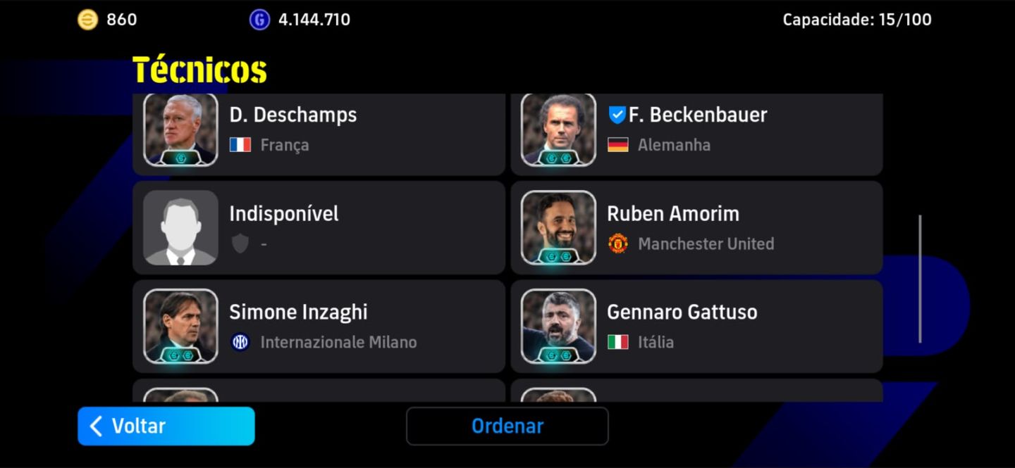 CONTE EFOOTBALL MOBILE VIA KONAMI ID